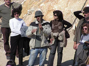 Distribution of educational material to the Secondary Education schools in Naxos and organization of educational visits to the quarry