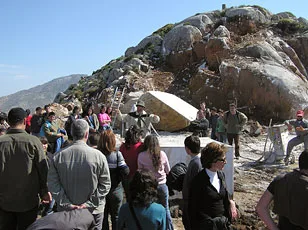 Distribution of educational material to the Secondary Education schools in Naxos and organization of educational visits to the quarry